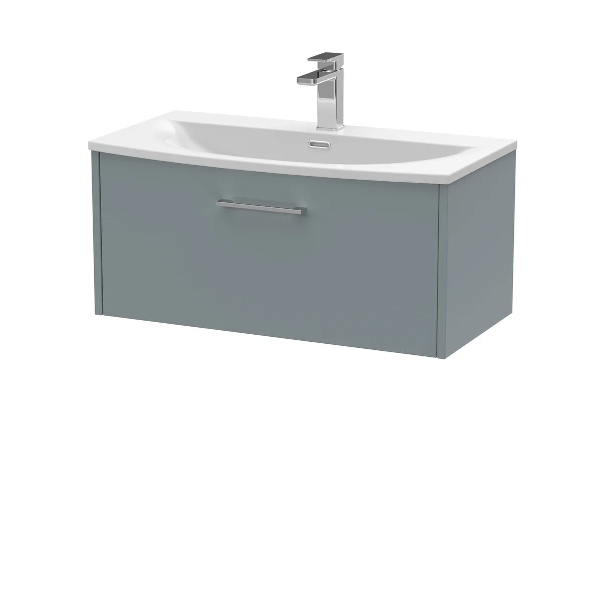 Juno 800mm 1/2 Drawer Wall Hung Vanity