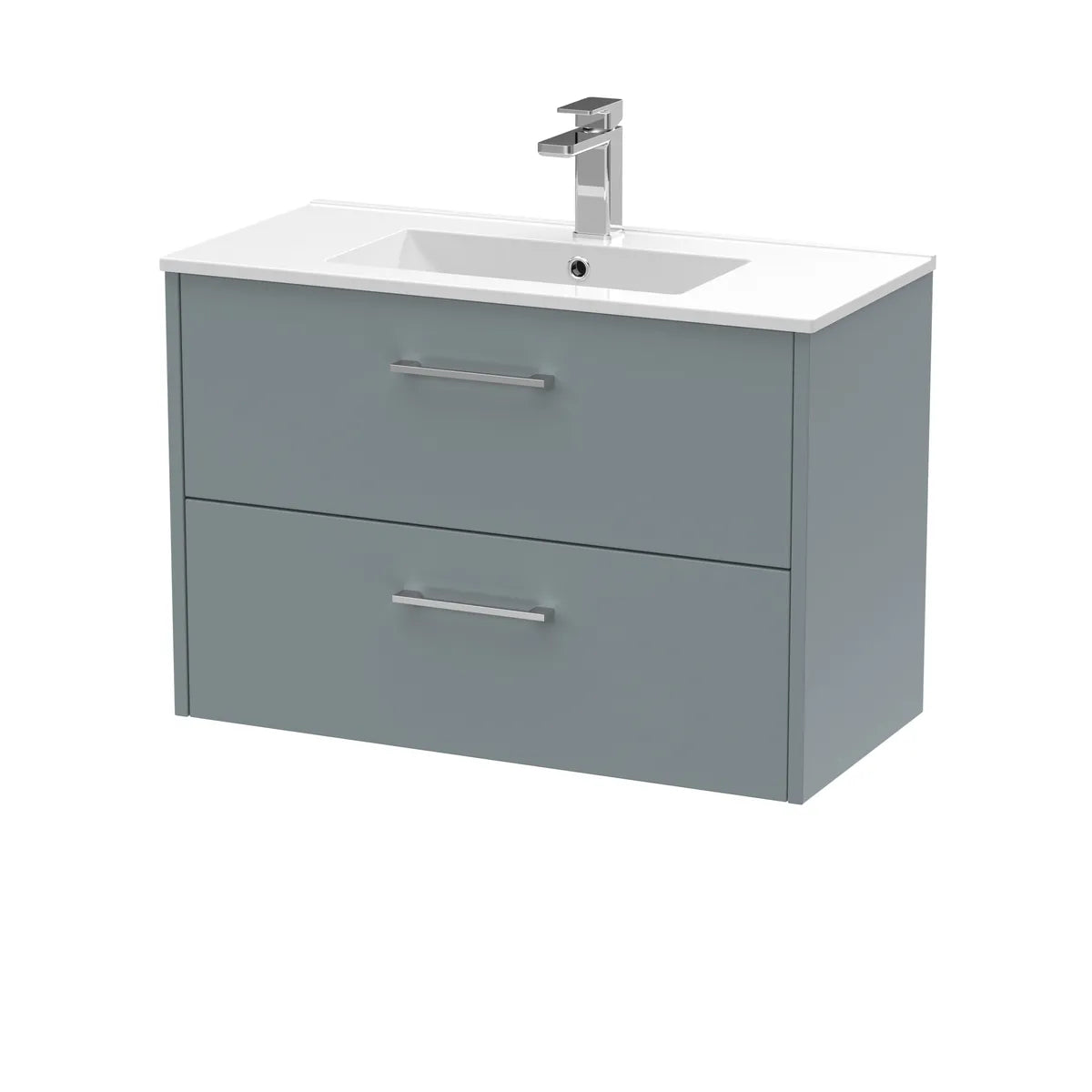 Juno 800mm 1/2 Drawer Wall Hung Vanity