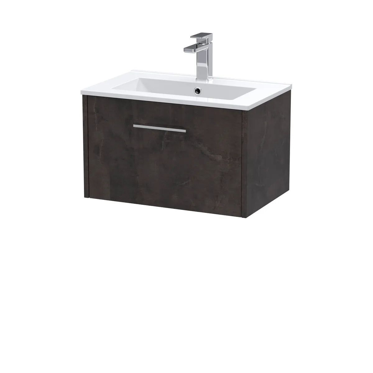 Juno 600mm 1/2 Drawer Wall Hung Vanity