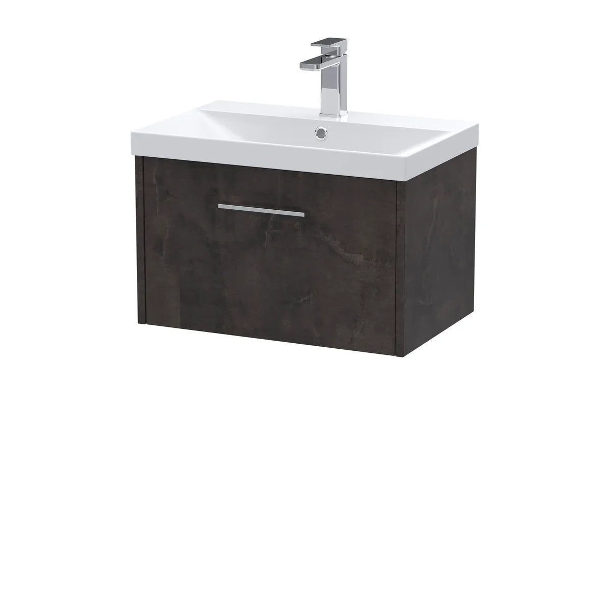 Juno 600mm 1/2 Drawer Wall Hung Vanity
