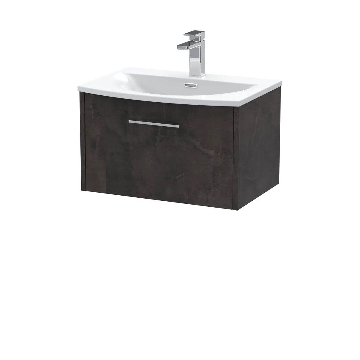 Juno 600mm 1/2 Drawer Wall Hung Vanity