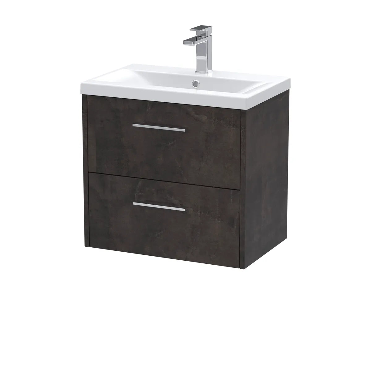 Juno 600mm 1/2 Drawer Wall Hung Vanity