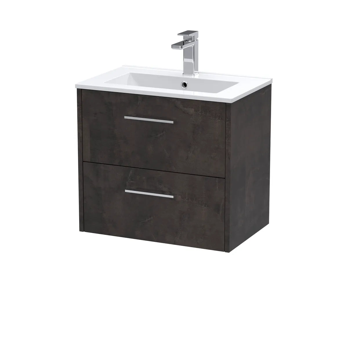 Juno 600mm 1/2 Drawer Wall Hung Vanity