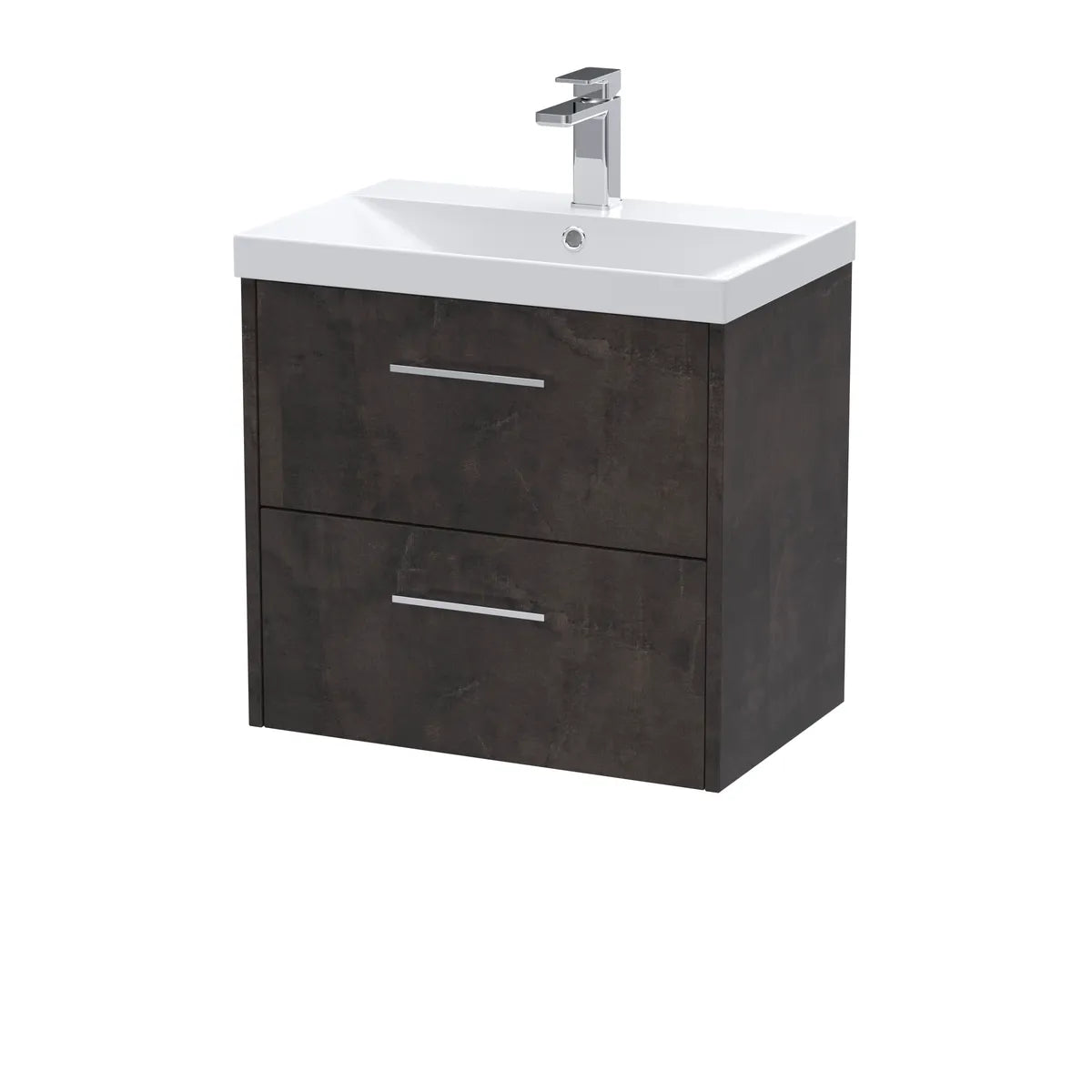 Juno 600mm 1/2 Drawer Wall Hung Vanity