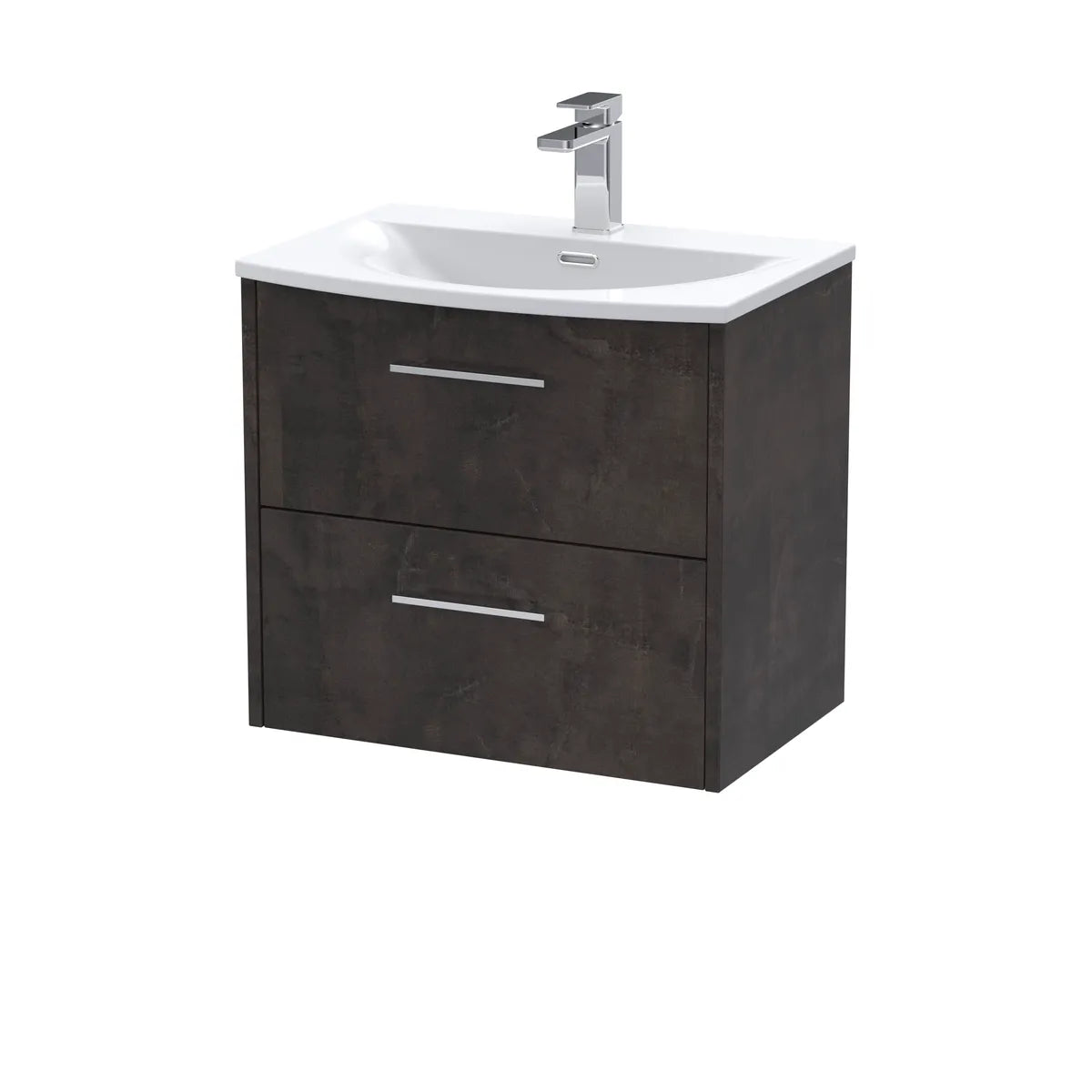 Juno 600mm 1/2 Drawer Wall Hung Vanity