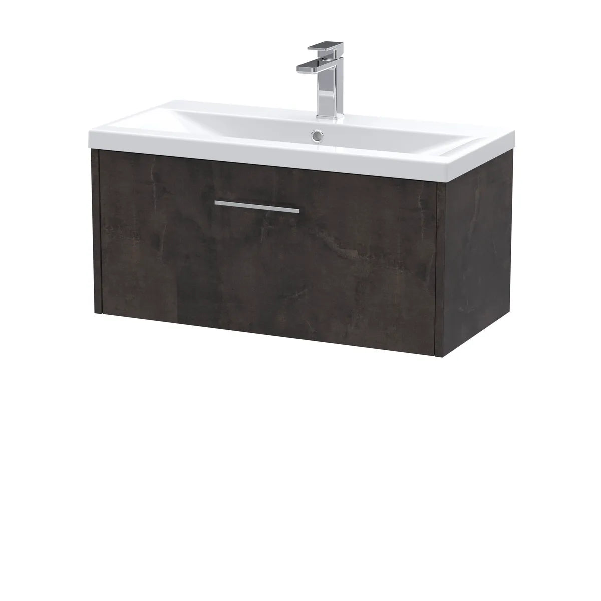 Juno 800mm 1/2 Drawer Wall Hung Vanity