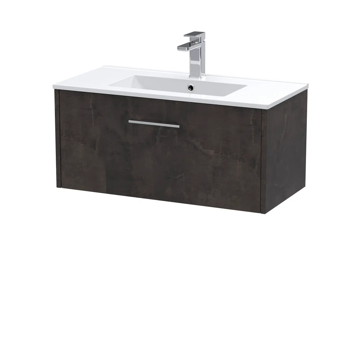 Juno 800mm 1/2 Drawer Wall Hung Vanity