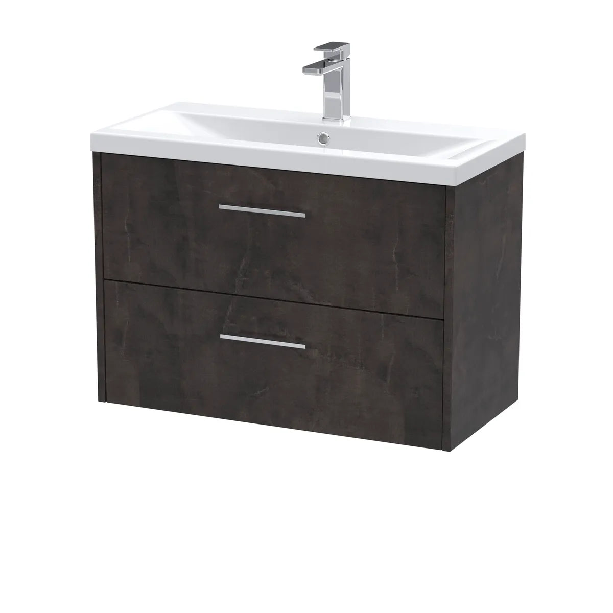 Juno 800mm 1/2 Drawer Wall Hung Vanity
