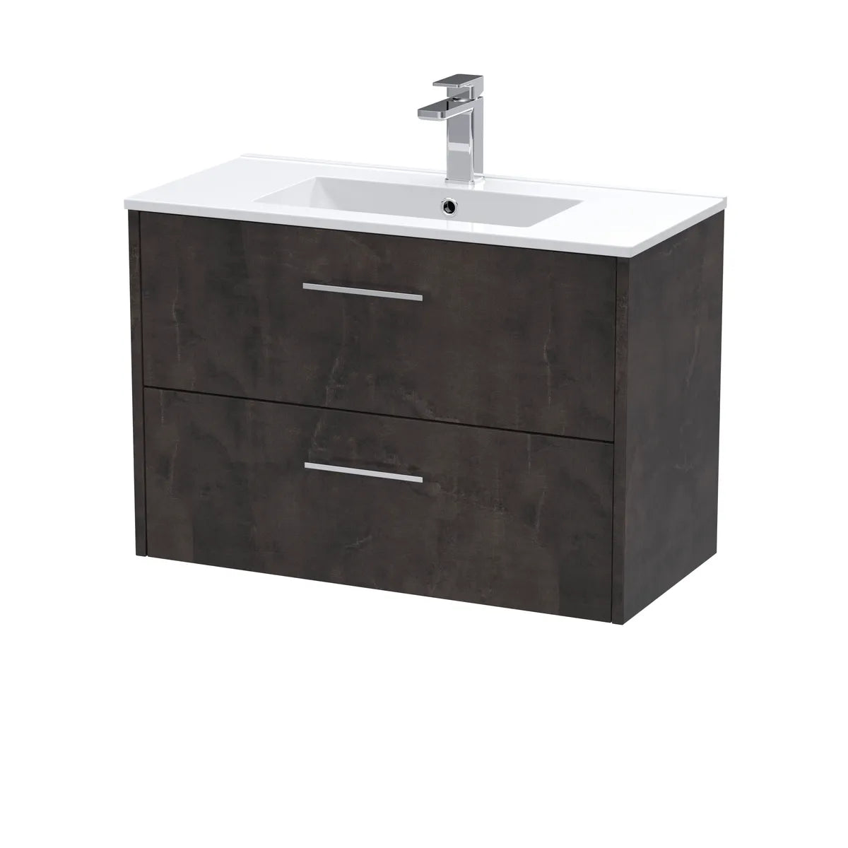 Juno 800mm 1/2 Drawer Wall Hung Vanity