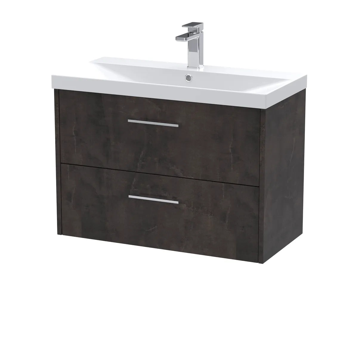 Juno 800mm 1/2 Drawer Wall Hung Vanity