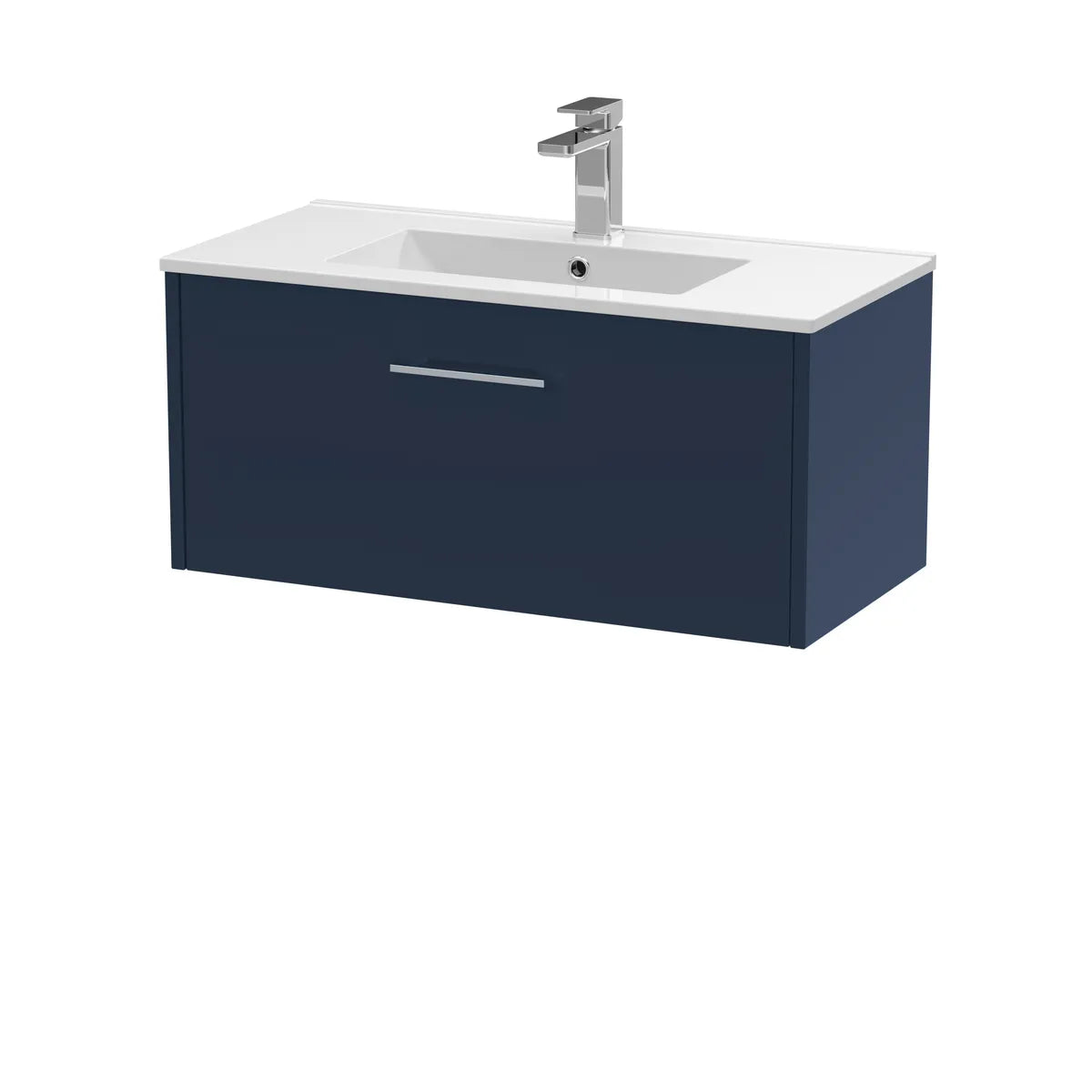 Juno 800mm 1/2 Drawer Wall Hung Vanity