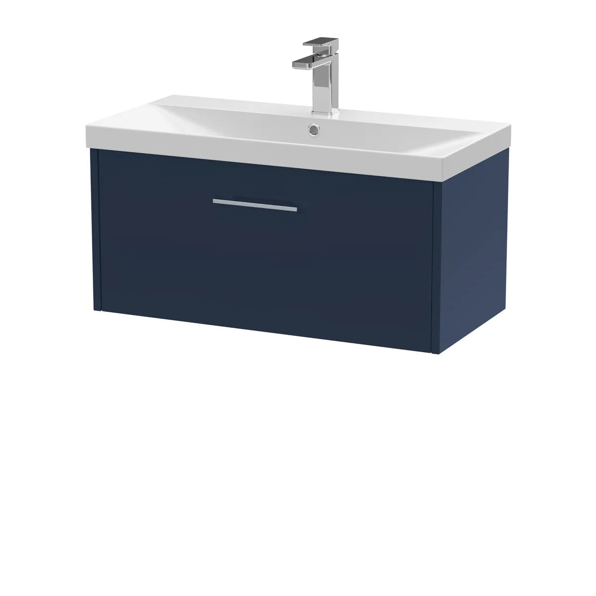 Juno 800mm 1/2 Drawer Wall Hung Vanity