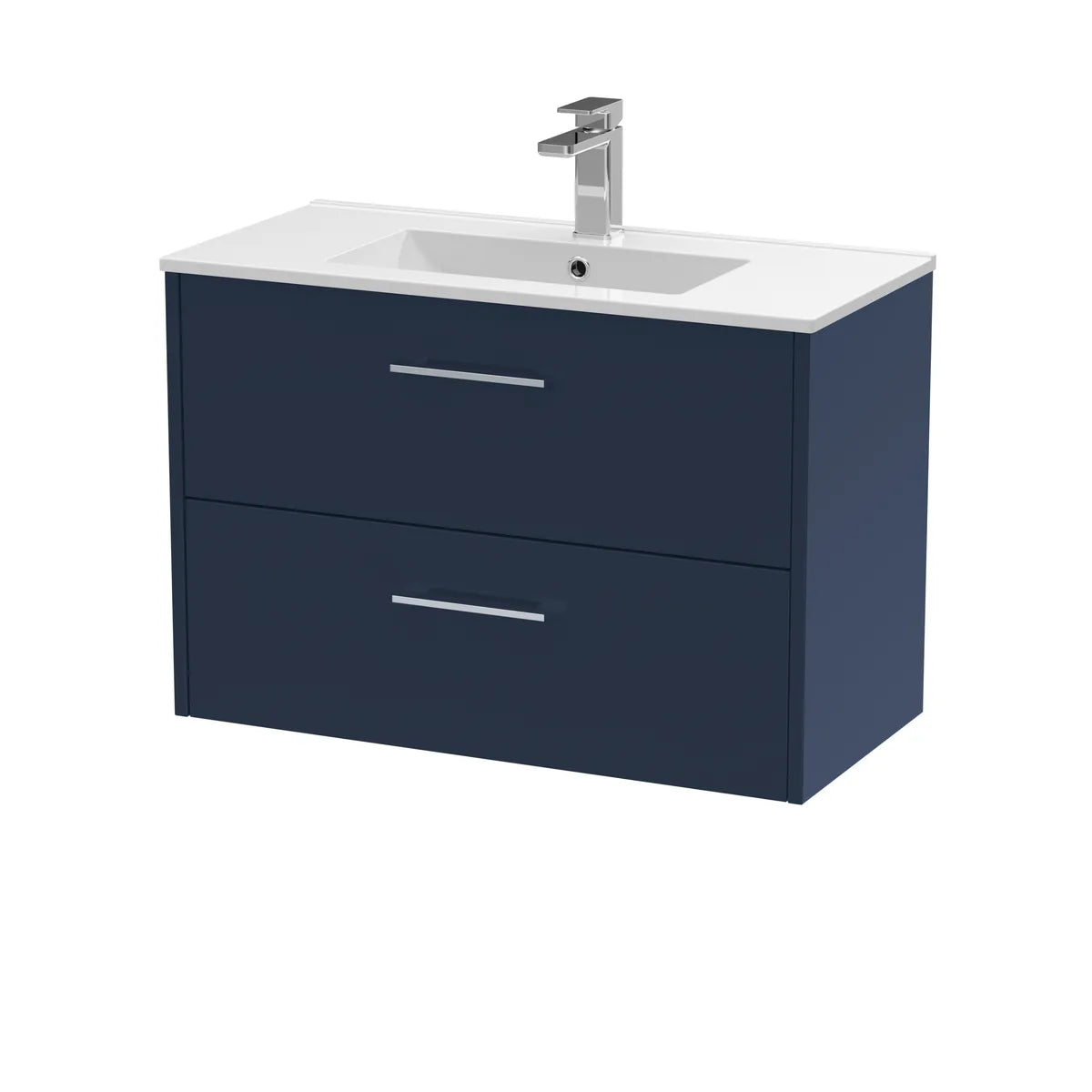 Juno 800mm 1/2 Drawer Wall Hung Vanity