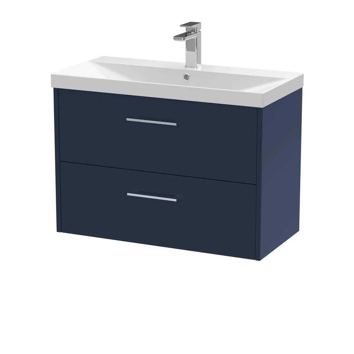 Juno 800mm 1/2 Drawer Wall Hung Vanity