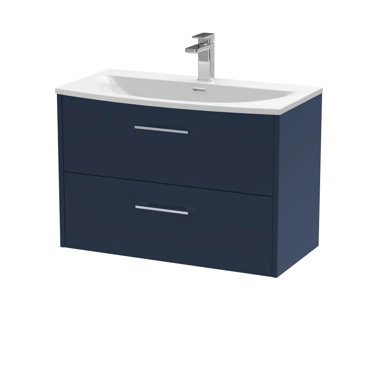 Juno 800mm 1/2 Drawer Wall Hung Vanity