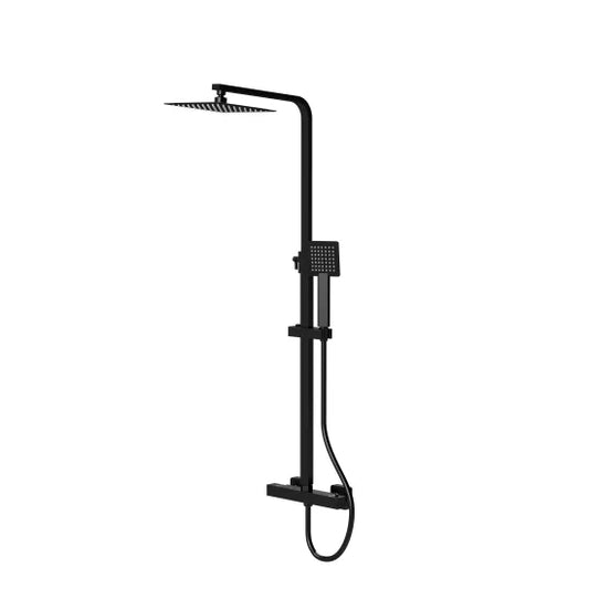 Nuie JTY488E Dual Square Black Shower