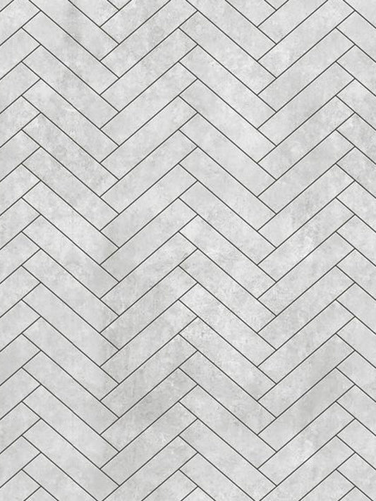 Chevron Grey Matt Wall Panels