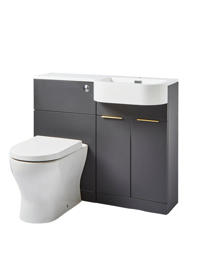 K Vit Fusion Furniture Pack 1000mm - includes cistern, handles and overflow