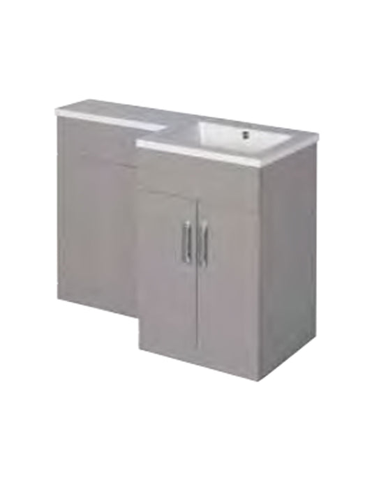 Edge 1100mm L-Shape Gloss  Combination Sets by Giavani