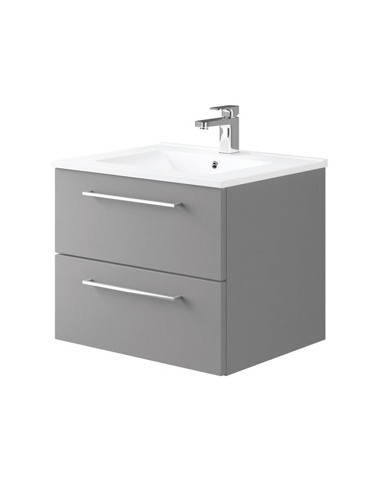 Giavani Edge 600mm 2 Door Wall Hung Vanity