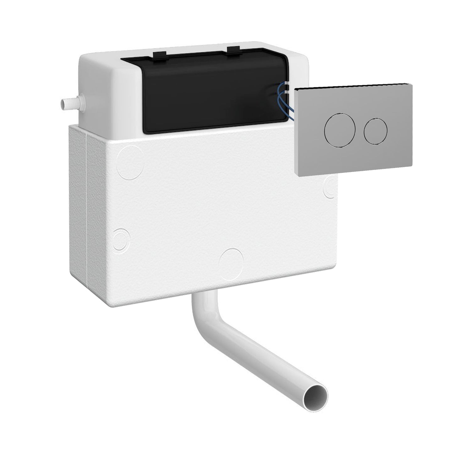 Nuie Pneumatic Concealed Cisterns with Flush plate