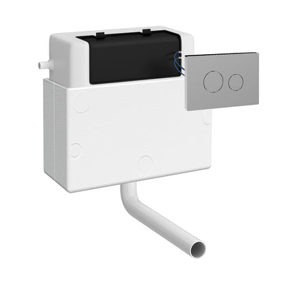 Nuie Pneumatic Concealed Cisterns with Flush plate