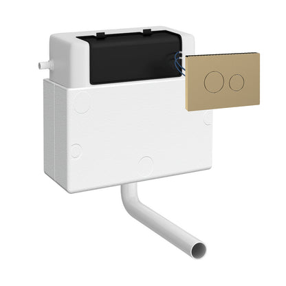 Nuie Pneumatic Concealed Cisterns with Flush plate