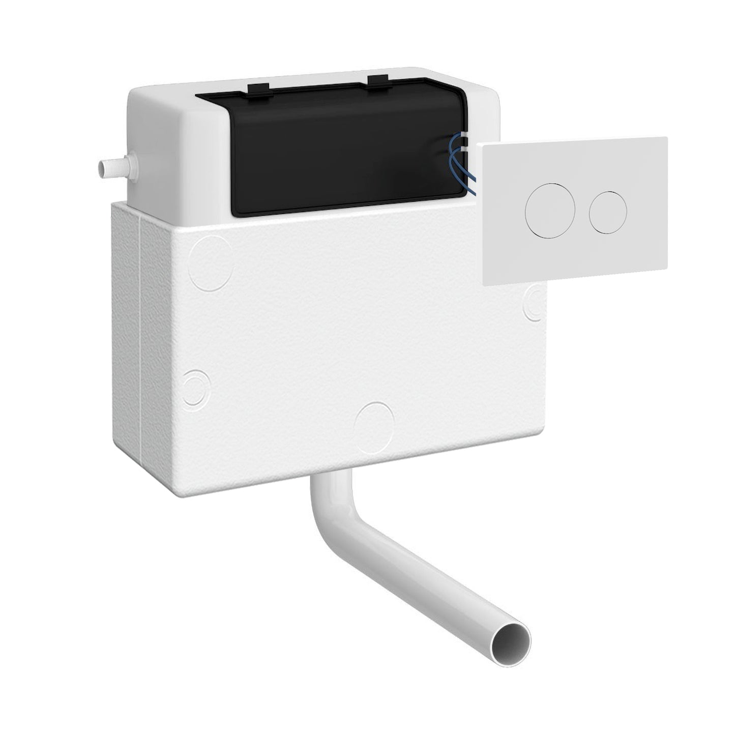 Nuie Pneumatic Concealed Cisterns with Flush plate