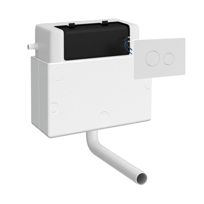 Nuie Pneumatic Concealed Cisterns with Flush plate