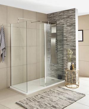 Nuie Chrome Wetroom Screens