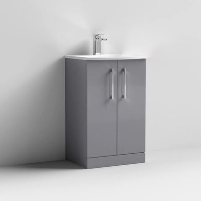 Arno 500/600mm 2 Door Floor Standing Basin Cabinet. Various Colours