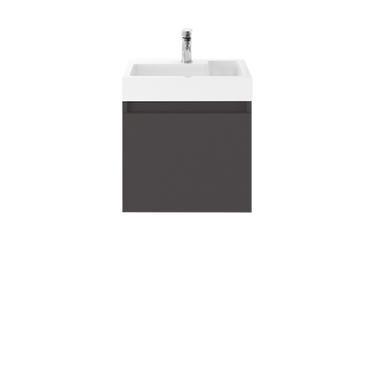 Merit 500mm Wall Hung Vanity and Basin