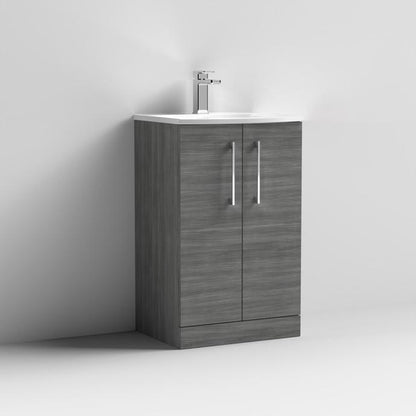 Arno 500/600mm 2 Door Floor Standing Basin Cabinet. Various Colours