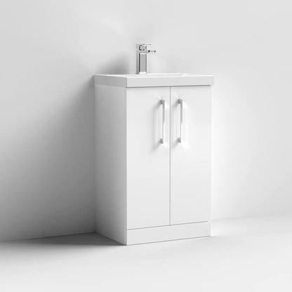 Arno 500/600mm 2 Door Floor Standing Basin Cabinet. Various Colours