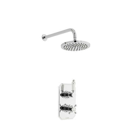 Viktory Option 2 Thermostatic Concealed Shower with Overhead Drencher