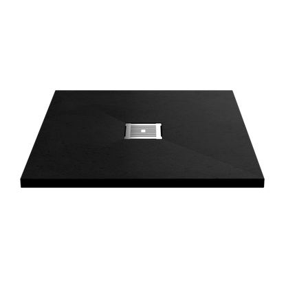 Square Slate Effect Shower Trays