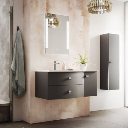 Sarenna 1000mm Wall Hung with Polymarble Basin