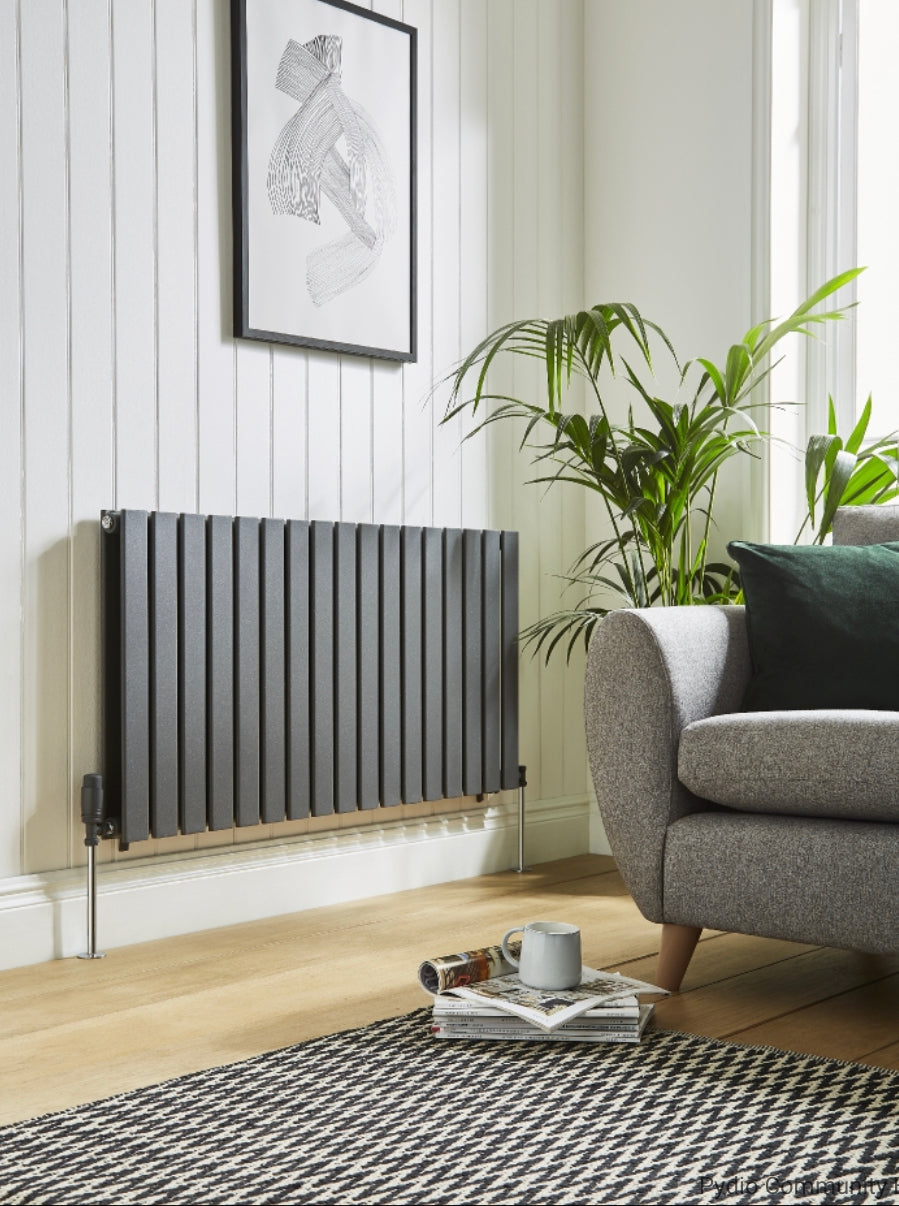 Boston Anthracite Horizontal Radiator