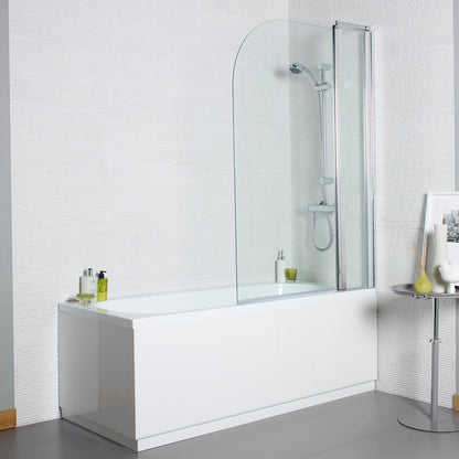 K Vit Chrome Koncept Bath Screens