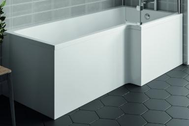 Elite L Shower Bath End Panel