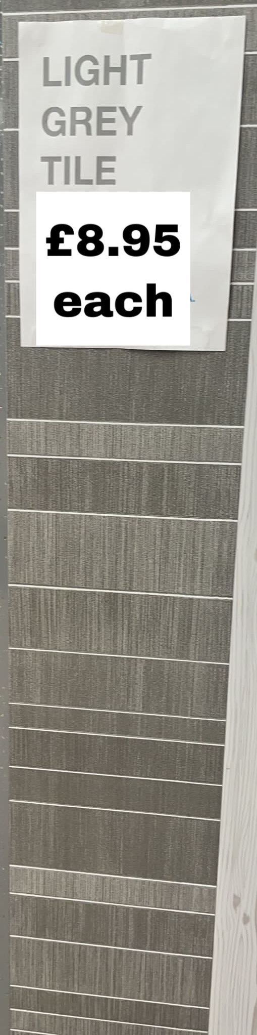 CLADDING 2950 x 250 x 8mm