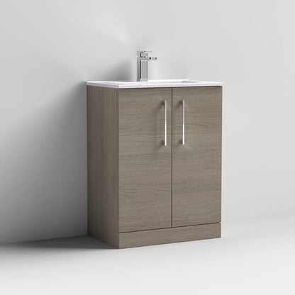 Arno 500/600mm 2 Door Floor Standing Basin Cabinet. Various Colours