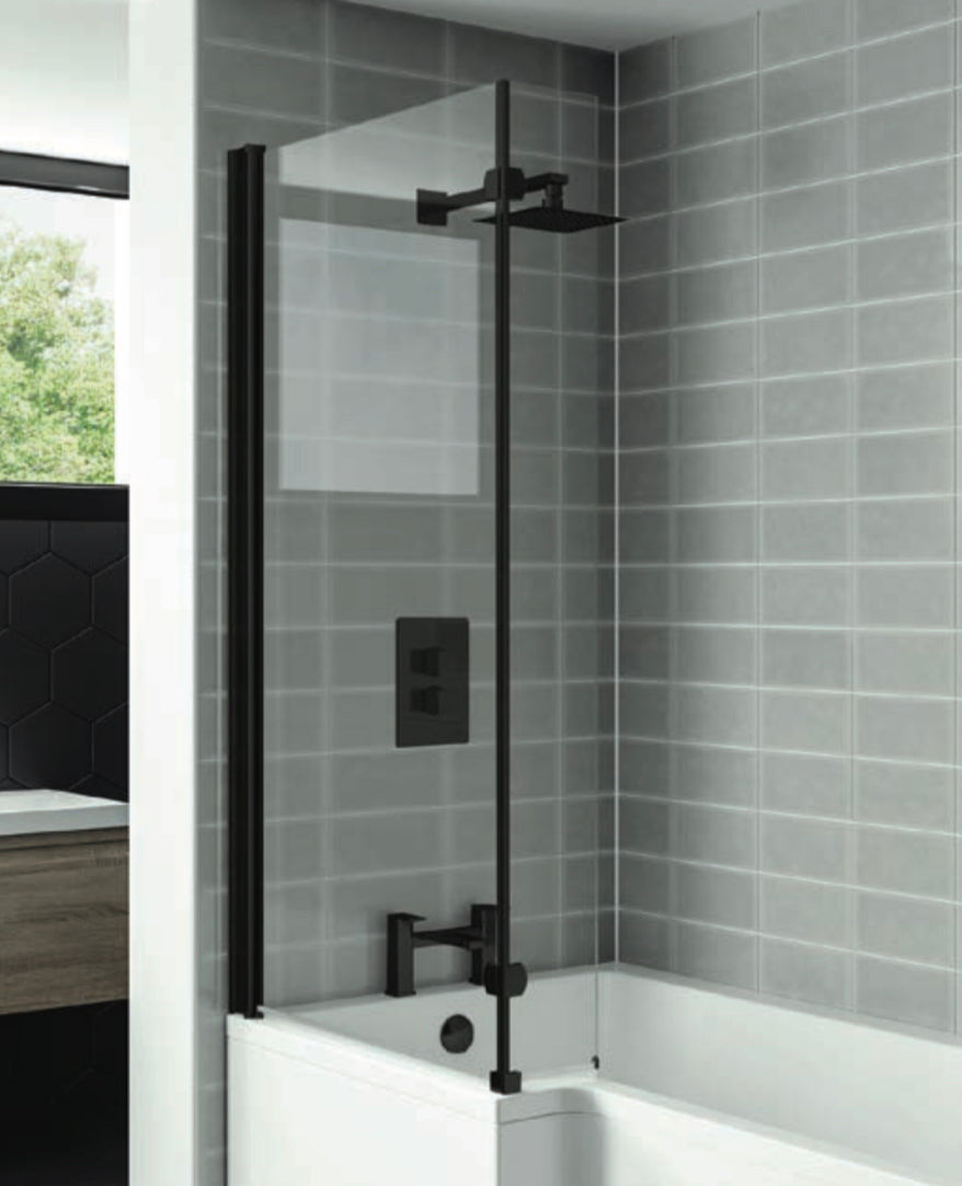 Koncept Black Bath Screens