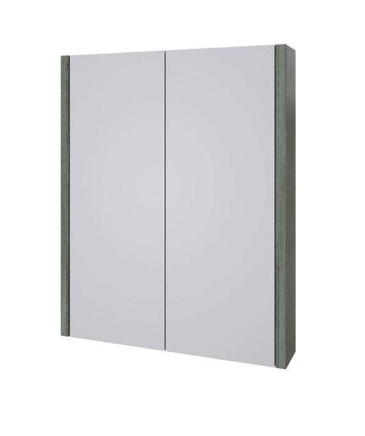 500mm Mirror Cabinet - Purity Silver Oak