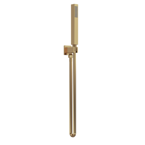 Windon Brushed Brass Square Showers