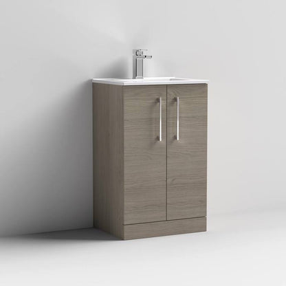 Arno 500/600mm 2 Door Floor Standing Basin Cabinet. Various Colours