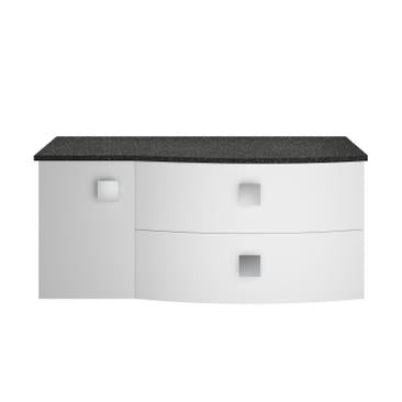 Sarenna 1000mm Wall Hung with Marble Worktop