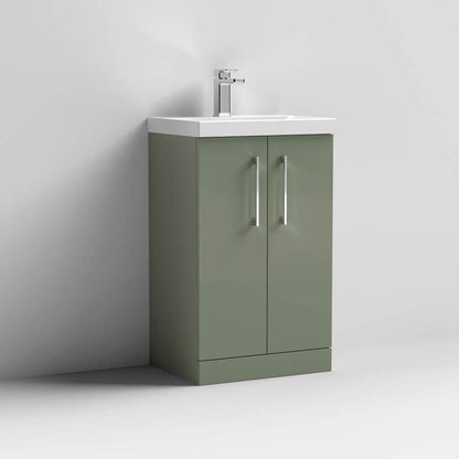 Arno 500/600mm 2 Door Floor Standing Basin Cabinet. Various Colours