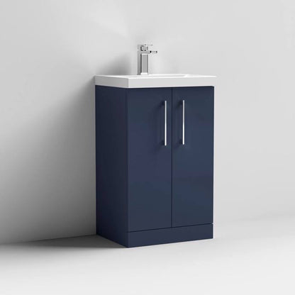Arno 500/600mm 2 Door Floor Standing Basin Cabinet. Various Colours