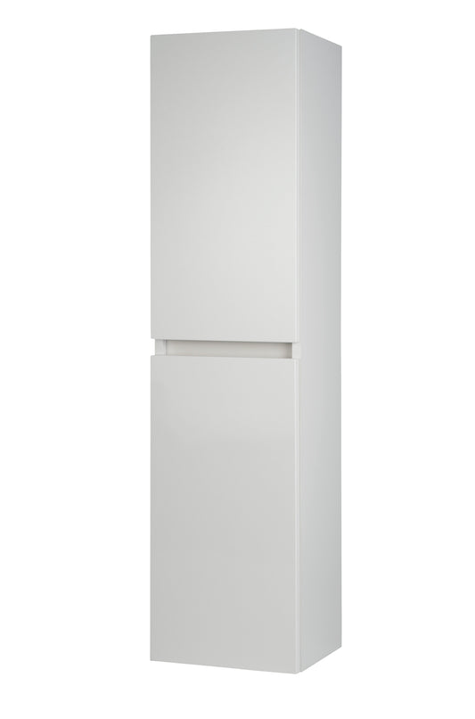 Kore Gloss white 300mm Wall Mounted Side Unit